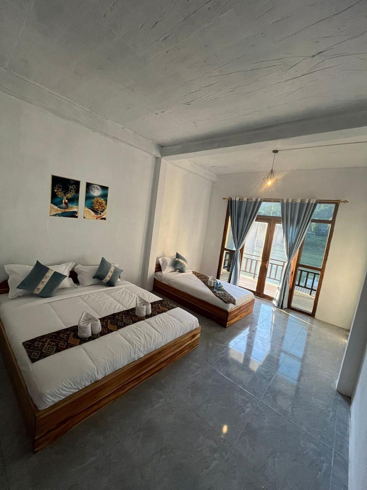 Cam U View Bungalow Hotel Nongkhiaw Exterior foto